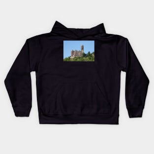 Maus Castle, St. Goarshausen, Rhineland-Palatinate, Rhine, Middle Rhine, Castle Kids Hoodie